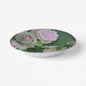 Mooie lichtroze tuinzones papieren kommen (Gebogen)