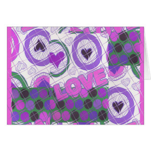 Mooie liefde hart motief art print
