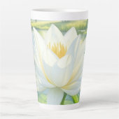 Mooie Lily Flower Latte Mok (Voorkant)