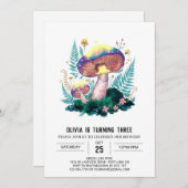 Mooie Little Digital Mushroom Verjaardag Kaart (Voorkant / Achterkant)