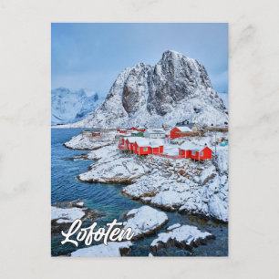 Mooie Lofoten, Noorwegen Briefkaart