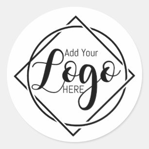 Mooie logo op maat sticker voor bedrijven Gepers