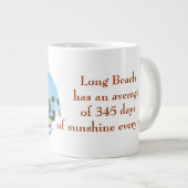 Mooie Long Beach Jumbo Mok! Mok (Voorkant rechts)