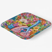 Mooie longen papieren bordje (Gebogen)