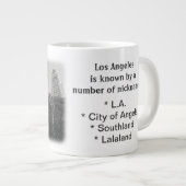 Mooie Los Angeles Jumbo Mok! Extra Grote Beker (Voorkant rechts)