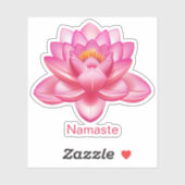 Mooie Lotus Flower Sticker (Vel)