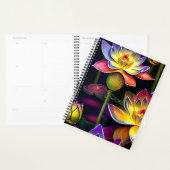 Mooie Lotus Flowers bij nacht Planner (Display)