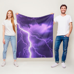 Mooie lucht, donder fleece deken