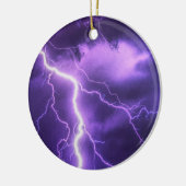 Mooie lucht, donder keramisch ornament (Links)