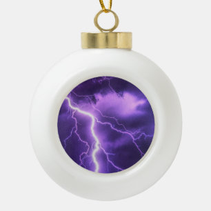 mooie lucht, donder keramische bal ornament