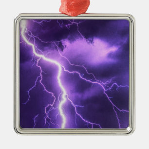 Mooie lucht, donder metalen ornament