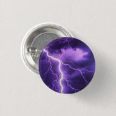 Mooie lucht, donder ronde button 3,2 cm (Voorkant /achterkant)