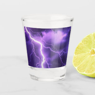 Mooie lucht, donder shot glas