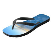 Mooie lucht met wolken teenslippers (Schuin)