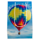 Mooie luchtballonnen medium cadeauzakje (Achterkant)