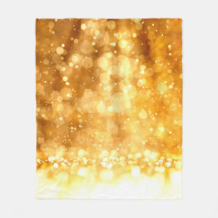 Mooie luxe gouden rode glitterachtergrond. fleece deken