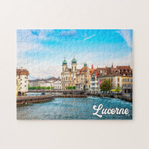 Mooie Luzern, Zwitserland Legpuzzel