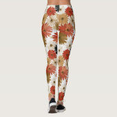 Mooie Madeliefje Bloem Actieve Zwangerschap Leggings (Achterkant)