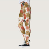 Mooie Madeliefje Bloem Actieve Zwangerschap Leggings (Links)