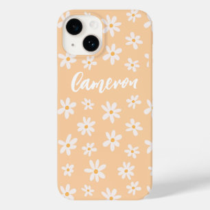 Mooie Madeliefjes Bloem Patroon Case-Mate iPhone 14 Hoesje
