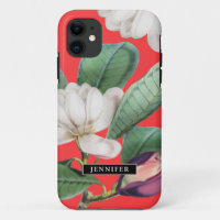 Mooie Magnolia Bloesems met Botanische Naam