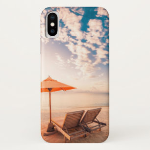 Mooie Maldiven Beach Sunset iPhone X Hoesje