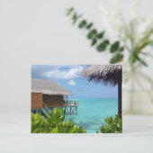 Mooie Malediven Briefkaart (Staand voorkant)