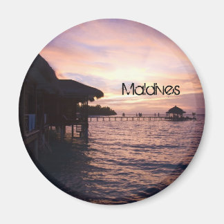 Mooie Malediven strandmagneet Magneet
