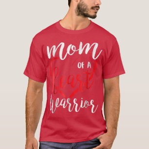 Mooie mama van een Warrior CHD Awareness T-shirt