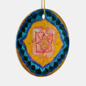 Mooie Mandala Cirkel Ornament (Rechts)