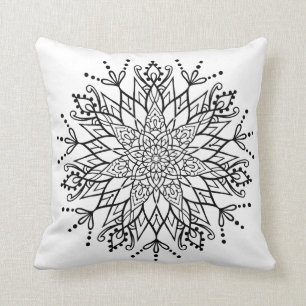 Mooie Mandala Kussen yoga tatoeage meditatie