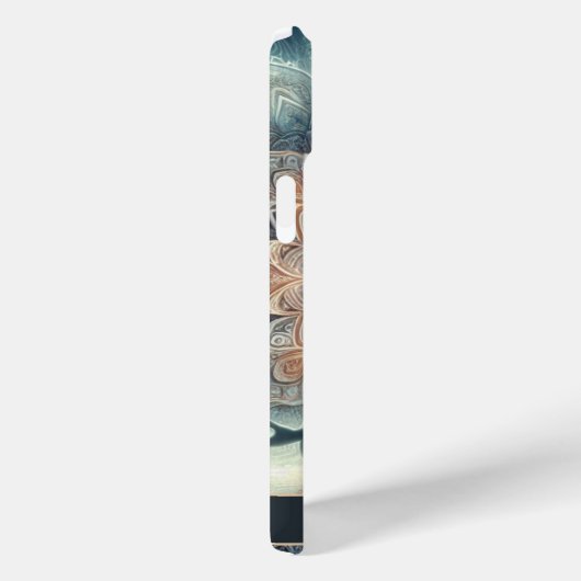 Mooie Mandala Mediterende Meisje Aangepaste Naam Case-Mate iPhone Case (Achterkant / Rechts)