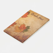 Mooie maple Leaves Post-it® Notes (Schuin)