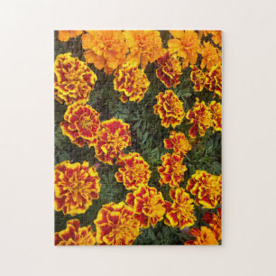 Mooie Marigolds Jigzaag Puzzle Legpuzzel