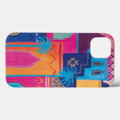 Mooie Marokkaanse City Paint iPhone Case (Achterkant (horizontaal))