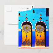 Mooie Marokkaanse Medina deur architectuur Briefkaart (Voorkant / Achterkant)
