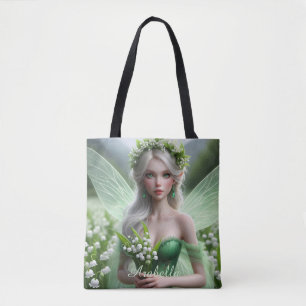 Mooie May Fairy in Lelies van de Vallei Draagtas
