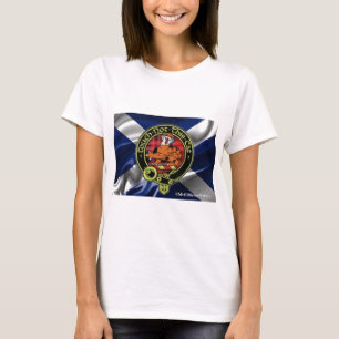 Mooie McGillivray Badge op de Schotse vlag! T-shirt