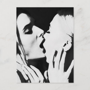 Mooie meisjes briefkaart