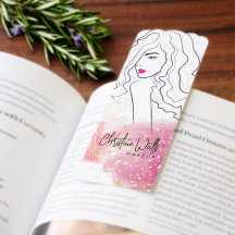 Mooie meisjesachtige roze glinsterende glitter mak