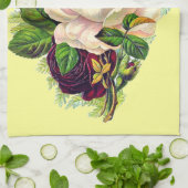 Mooie meisjeskunst theedoek (Gevouwen)