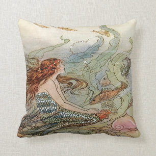 mooie meisjesZeemeermin onder het Zee Kussen