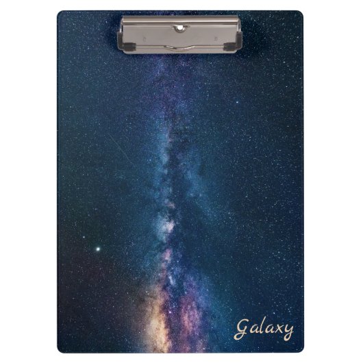 Mooie Melkweg Klembord (Voorkant)