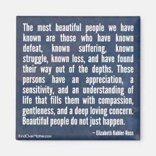 Mooie mensen gebeuren niet alleen magneet