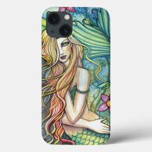 Mooie Mermaid Fantasy Art iPhone 13 Hoesje
