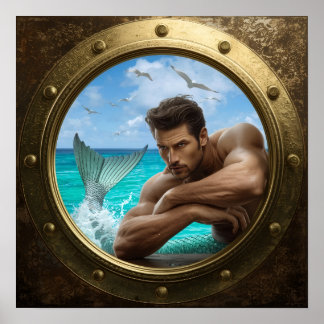 Mooie Merman Poster