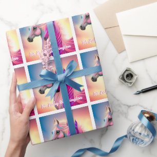 Mooie Merrie Of Hengst Cadeaupapier