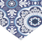 💙 mooie Middellandse Zee-Azulejos Korte Tafelloper (Hoek)