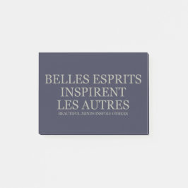 Mooie minden inspireren anderen - licht post-it® notes