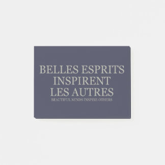 Mooie minden inspireren anderen - licht post-it® notes